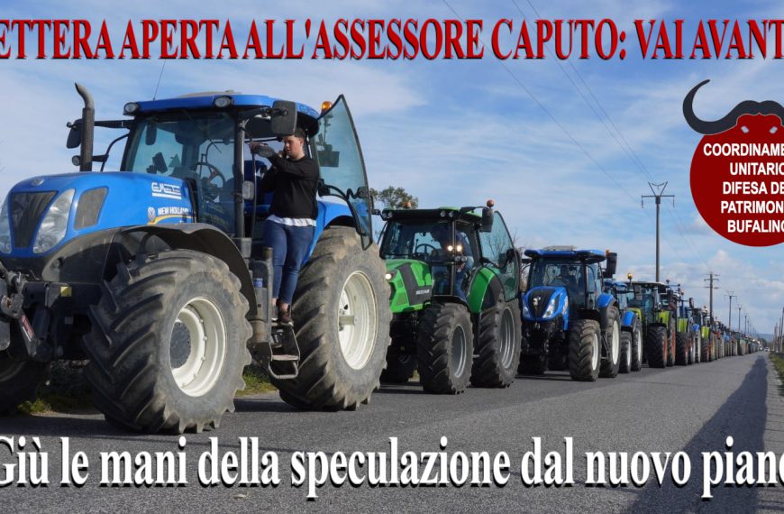 Lettera aperta all’Assessore Caputo. Vai fino in fondo, giù le mani della speculazione.