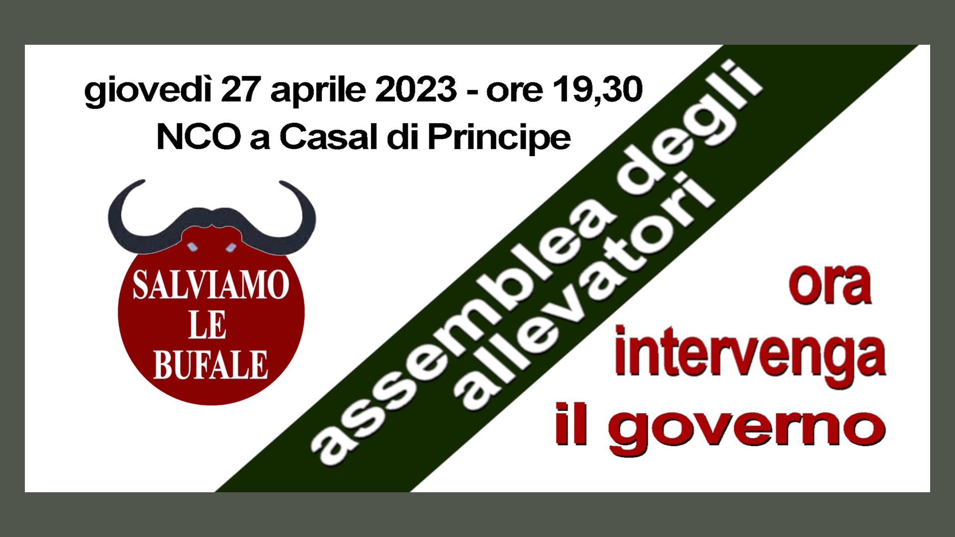 Agli allevatori del casertano: è il momento di fischiare l’inizio della nuova partita.