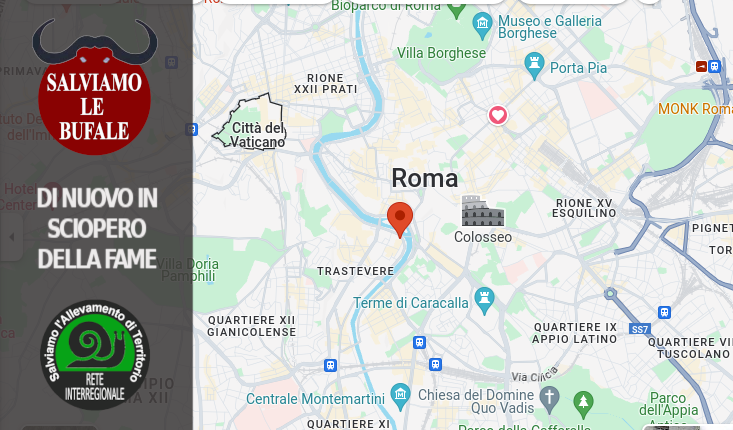 Roma tace. Il 17 aprile inizia lo sciopero della fame