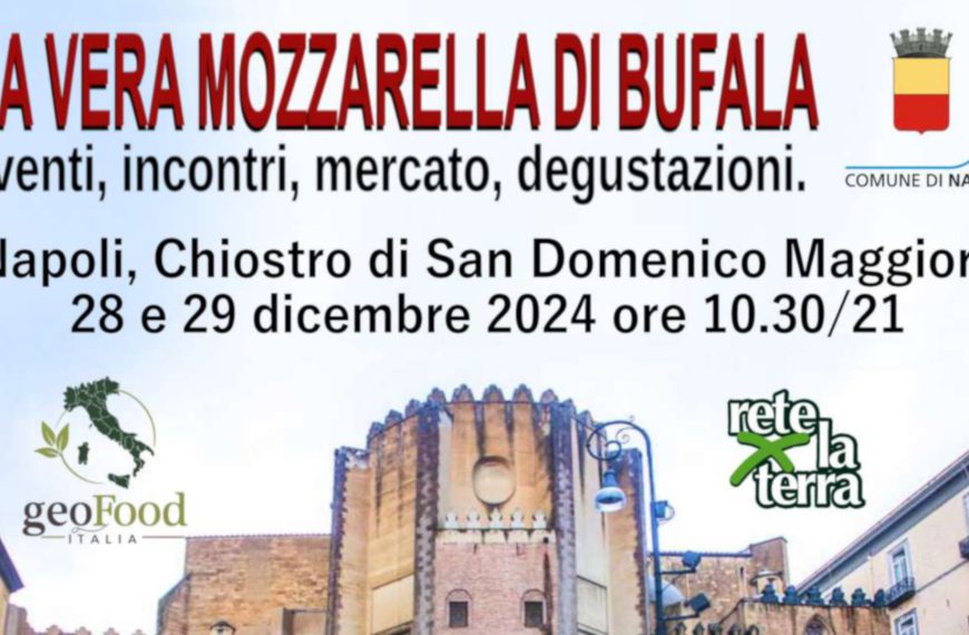 Fine anno a Napoli per tutelare la vera mozzarella. Il 23 dicembre nella Sala Consigliare di Napoli la presentazione