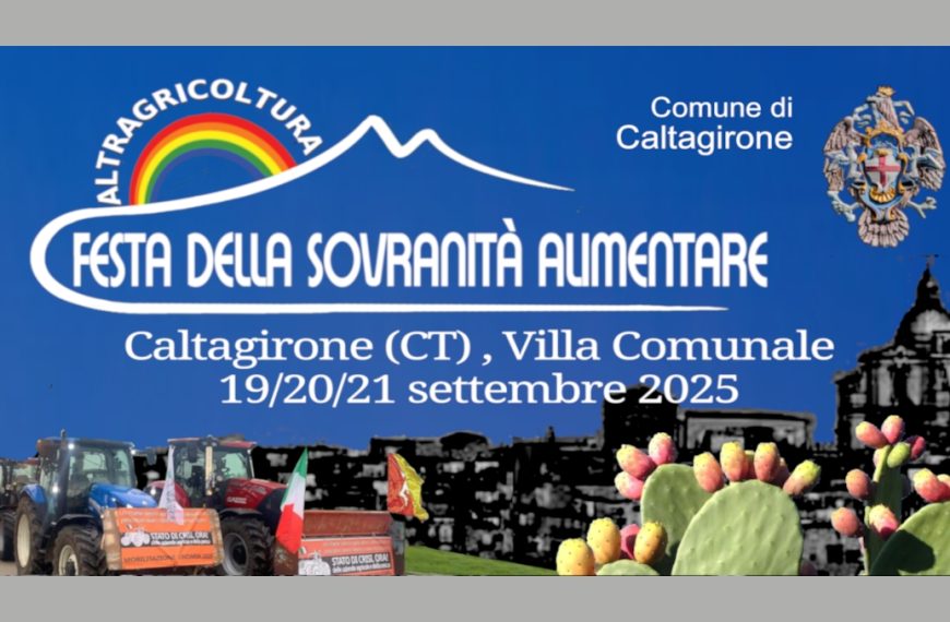 In Sicilia la Festa di Altragricoltura.…