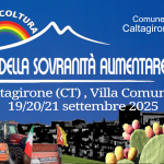 La festa della Sovranità Alimentare a Caltagirone, per prepararsi all’autunno.