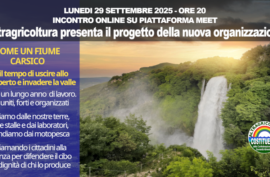 Assemblea aperta online. Presentiamo la Nuova…