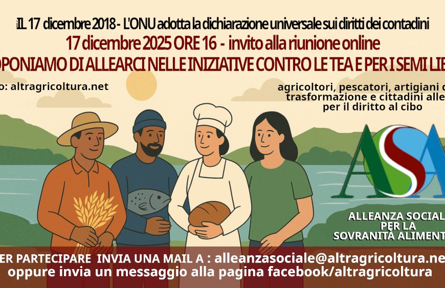 Contro mistificazioni e disinformazione sulle TEA, incontriamoci per costruire una iniziativa comune