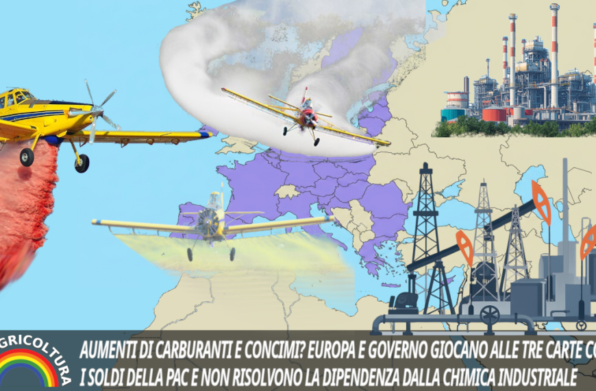 Il Piano sui fertilizzanti non affronta l’urgenza e non risolve la dipendenza dalla chimica industriale.
