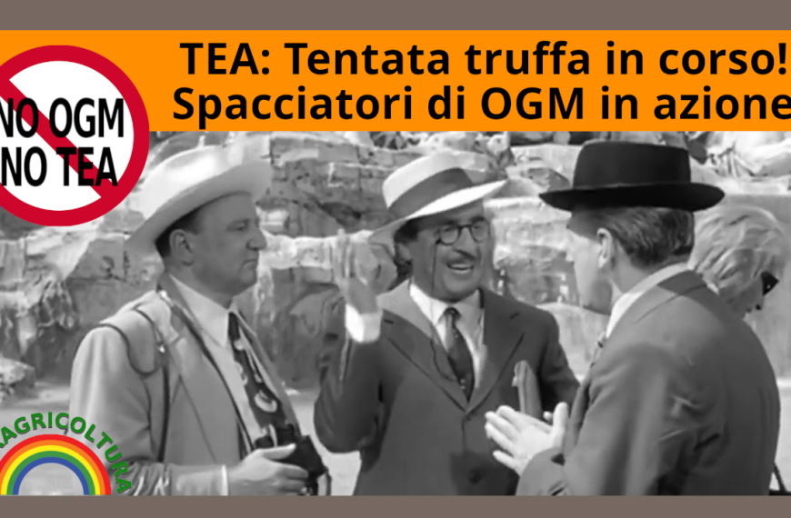 Contro le TEA, senza se e senza ma: l’innovazione senza responsabilità è un debito sulle spalle degli agricoltori