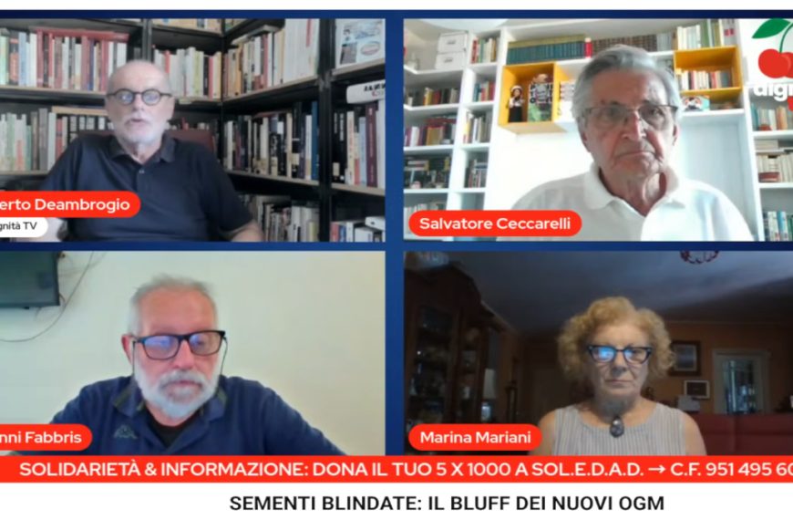 Si è tenuto su Dignità TV, il forum sulle NGT. No dalla voce della scienza, dei consumatori e degli agricoltori.