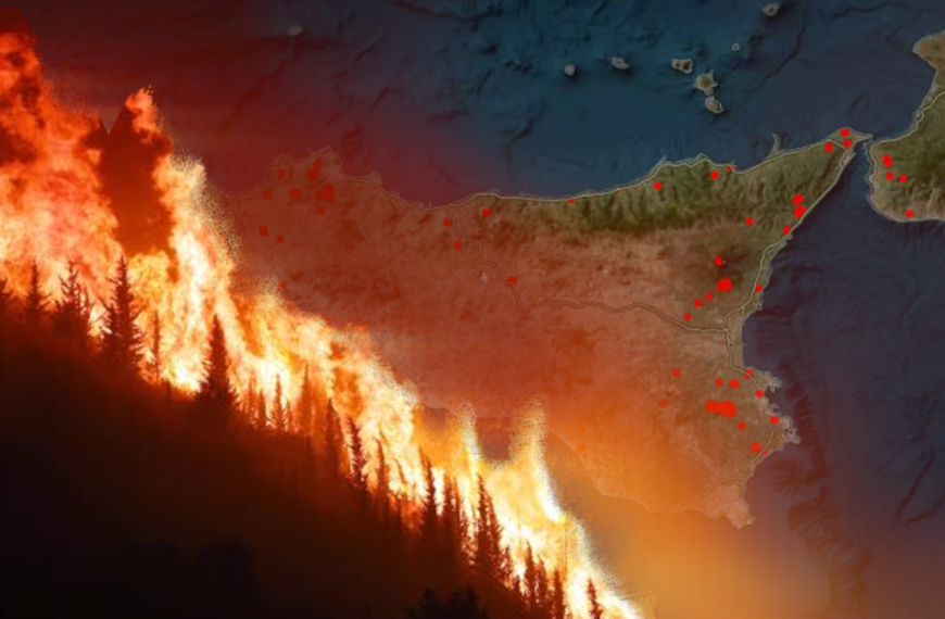 La Sicilia in fiamme e la truffa del precariato: storia di un disastro annunciato.