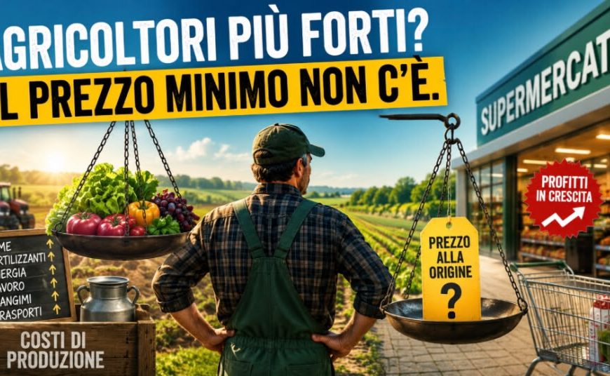 Nel regolamento europeo che dovrebbe rafforzare gli agricoltori il prezzo minimo non c’è. La GdO ringrazia.