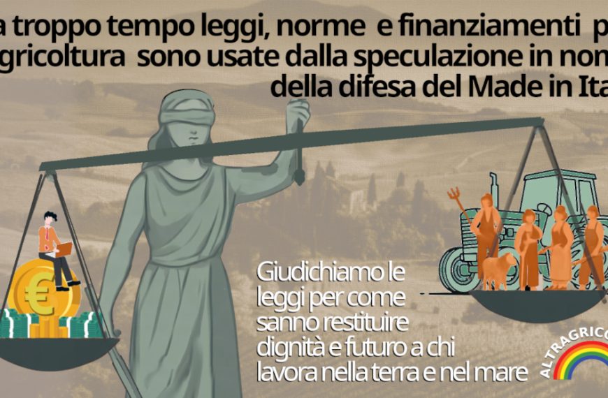 Documento di valutazione sul Coltiva Italia. I soldi ci sono ma il reddito per chi produce?